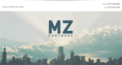 Desktop Screenshot of mzpartners.com